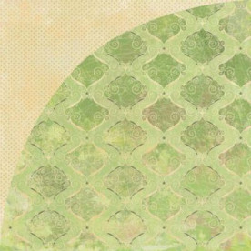 Двусторонняя бумага для скрапбукинга Pulled Taffy 30х30 см от Basic Grey