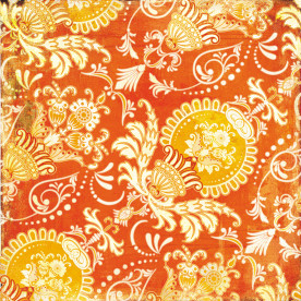 Односторонняя бумага для скрапбукинга Mandarin 30х30 см от Basic Grey