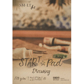 Склейка для рисунку STAR T А5, 170г/м2, 20л, SMILTAINIS