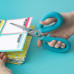 Ножиці з комфортними ручками Craft Soft Grip Scissors 20 см, WeRMK