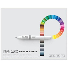 Склейка Pad для маркеров Pigment marker, A4, 21х29.7 см, 50л, Winsor&Newton
