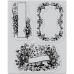 Набір гумових штампів Floral Frames, Hero Arts