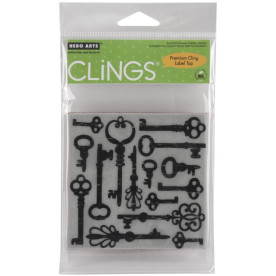 Гумовий штамп Antique Keys, Hero Arts, 9,5x10 см