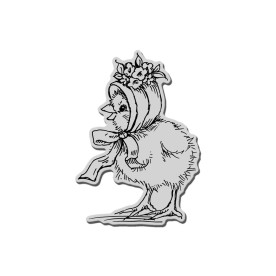Гумовий штамп Posie Bonnet Baby, Stampendous, 5х3,5 см