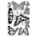 Набір акрилових штампів Butterflies, Stampendous
