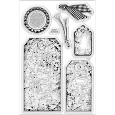 Набор акриловых штампов Timeless Tags, Stampendous