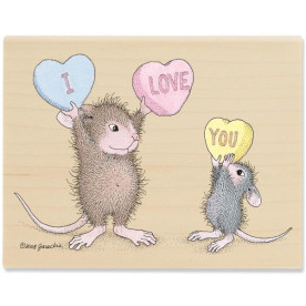 Резиновый штамп With All My Heart, Stampabilities