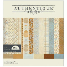 Набор двусторонней бумаги Hope 20х20 см 12 листов от Authentique Paper