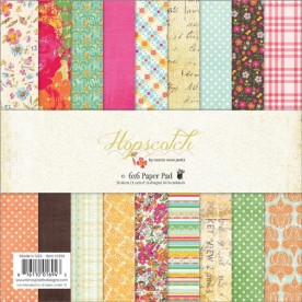Набір паперу Hopscotch 15х15 см 12 аркушів від Fancy Pants