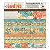 Набір паперу Indie Chic: Citron 15х15 см 12 аркушів від My Minds Eye