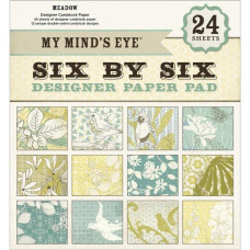 Набір паперу Meadow 15х15 см 12 аркушів від My Minds Eye
