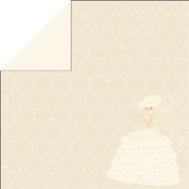 Двосторонній папір Bride 30х30 см від Fancy Pants