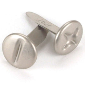 Набір брадс Pewter Screw Heads від Creative Impressions, 25 шт