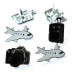 Набір брадс Travel від компанії Eyelet Outlet, 12 шт