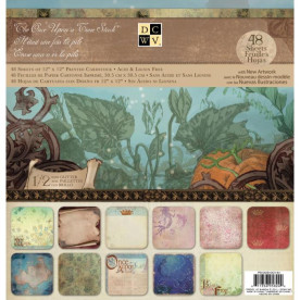 Набор бумаги Once Upon a Time II 30х30 см 24 листа от DCWV