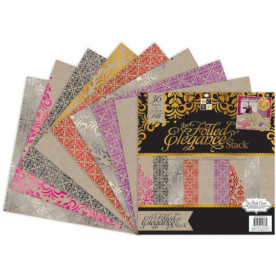 Набір крафт-паперу з візерунком з фольги Elegance 30х30 см 24 листа від DCWV