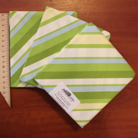 Ткань для рукоделия хлопок "В полоску" 46х107 см