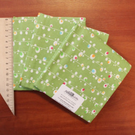 Тканина для рукоділля хлопок "Зелена" 46х107 см