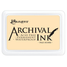Перманентные чернила для штампинга Archival Ink Pale Ochre от Ranger