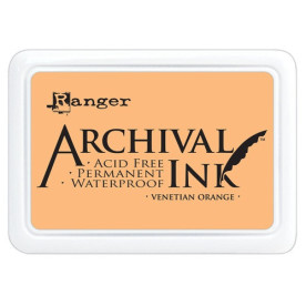 Перманентні чорнило для Штампінг Archival Ink Venetian Orange від Ranger