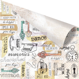 Двусторонняя бумага Dolce 30х30 см от Prima