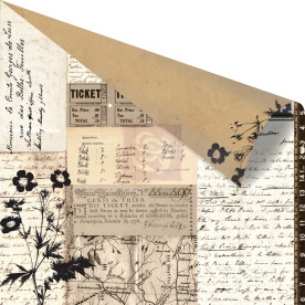 Двусторонняя бумага Bank Note 30х30 см от Prima