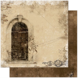 Двосторонній папір для скрапбукінгу Home 30х30 см від Bo Bunny