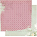 Двусторонняя бумага для скрапбукинга La Vie en Rose 30х30 см от Bo Bunny
