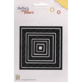 Набір ножів для вирізання Square, 9х9 см від Nellie's Choice