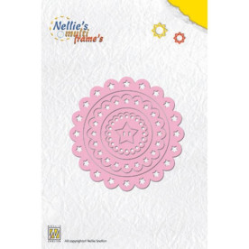 Набор ножей для вырезания Decorative Circle, диаметр 8 см от Nellie's Choice