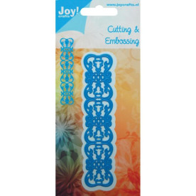 Ніж для тиснення і вирізання French Lily Border, розмір 12,0х2,5 см від Joy! Crafts