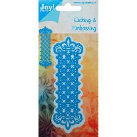 Нож для тиснения и вырезания Mid French Lily, размер 12,0х3,5 см от Joy! Crafts