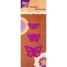 Набор ножей для тиснения и вырезания Butterflies, 3 шт от Joy! Crafts