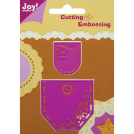 Набір ножів для тиснення і вирізання Pocket Set, 2 шт від Joy! Crafts