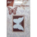 Ніж для тиснення і вирізання Vintage Flourishes - Butterfly, розмір 6,5х4,5 см від Joy! Crafts