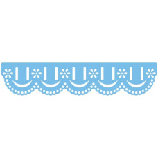 Ніж для вирізання Ribbon Scallop Border, 13х3 см від Marianne Design