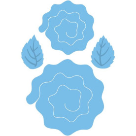 Набор ножей для вырезания Rose Buds & Leaves, 4 шт от Marianne Design