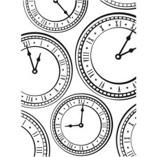 Папка для тиснення Clock Background від Darice