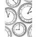 Папка для тиснення Clock Background від Darice
