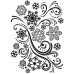 Папка для тиснення Snowflake Swirl від Darice