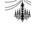 Папка для тиснення Chandalier Hanging From Corner від Darice