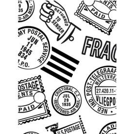 Папка для тиснення Travel Icon Background від Darice