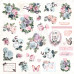 Набор высечек Poetic Rose, Ephemera & Acetate, Prima