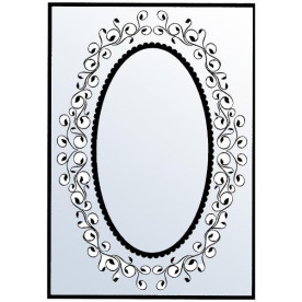 Папка для тиснения Oval Swirl Frame от Nellie's Choice