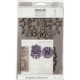 Силіконова форма (молд) 12.5х20 см Kingsbury Medallion Redesign, Prima Marketing