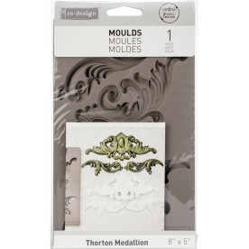 Силіконова форма (молд) 12.5х20 см Thorton Medallion Redesign, Prima Marketing