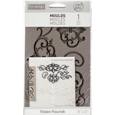Силиконовая форма (молд) 12.5х20 см Tillden Flourish Redesign, Prima Marketing