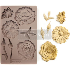 Силиконовая форма (молд) 12.5х20 см In The Garden Redesign, Prima Marketing