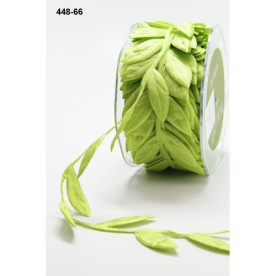 Лента с крупными листьями от May Arts, цвет зеленый, 90 см