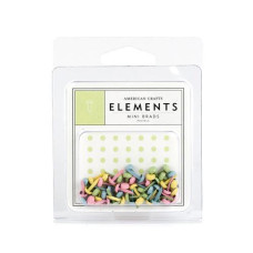 Брадси для скрапбукінгу Mini Brads - Pastels, 48 ​​шт. від American Crafts